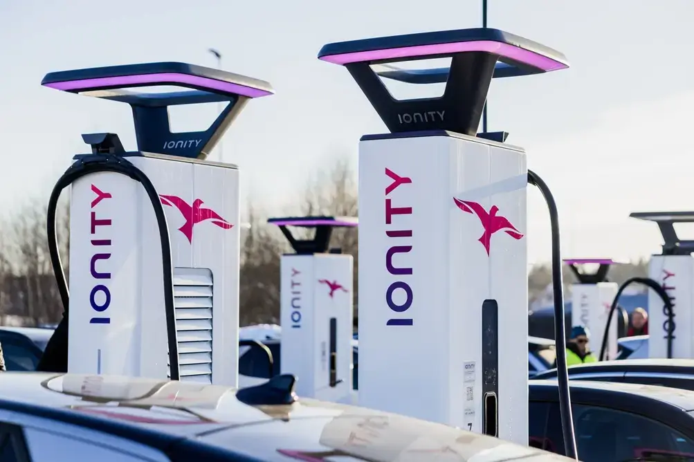 Ionity Ultra-rapid chargers. Image credit: Ionity