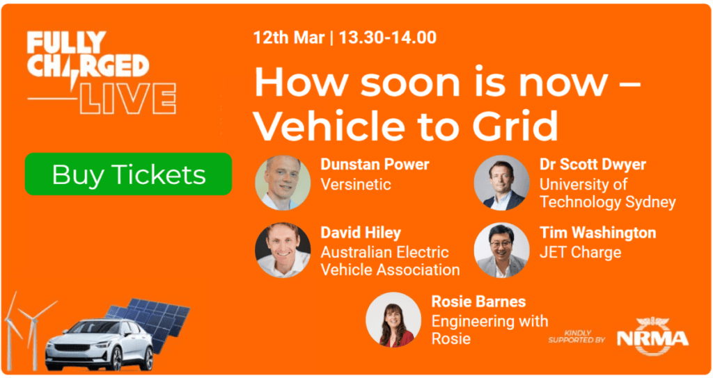Fully Charged – V2G – Discussion Panel