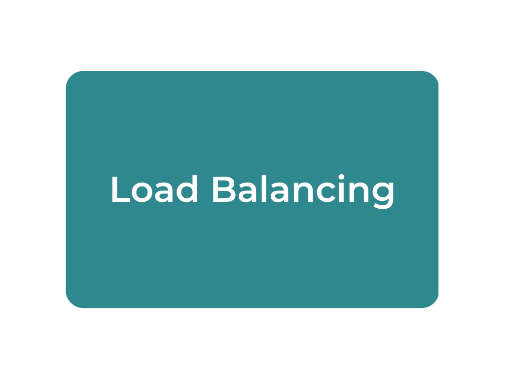 Load balancing software block