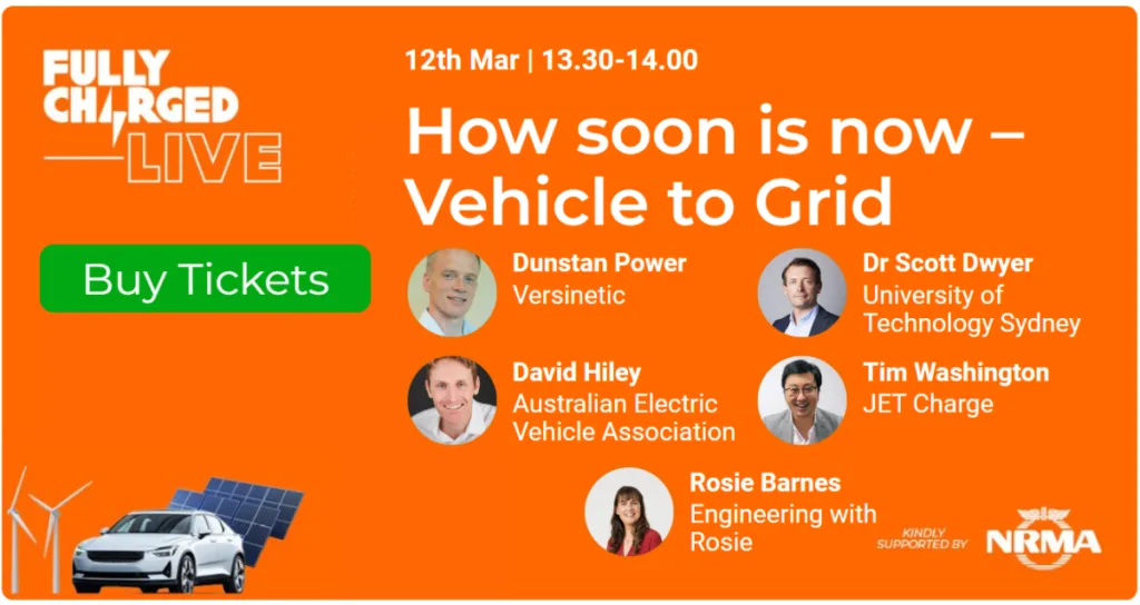 Fully Charged – V2G – Discussion Panel