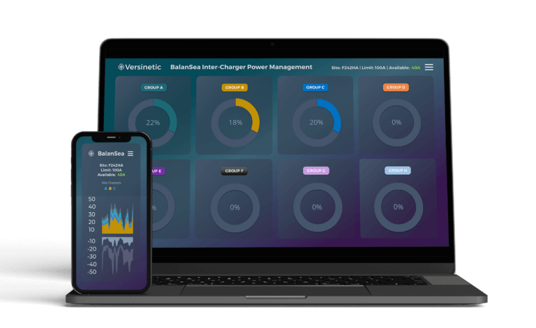 Easy E;ectric Vehicle Charger Load Management with BalanSea - Charger to Charger Load Management