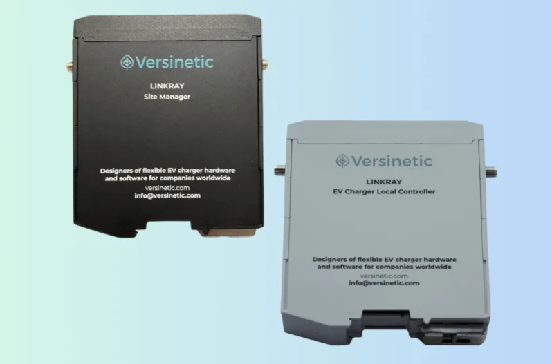 Versinetic's SiteManager and LinkRay load balancing modules for Kerbside EV charging