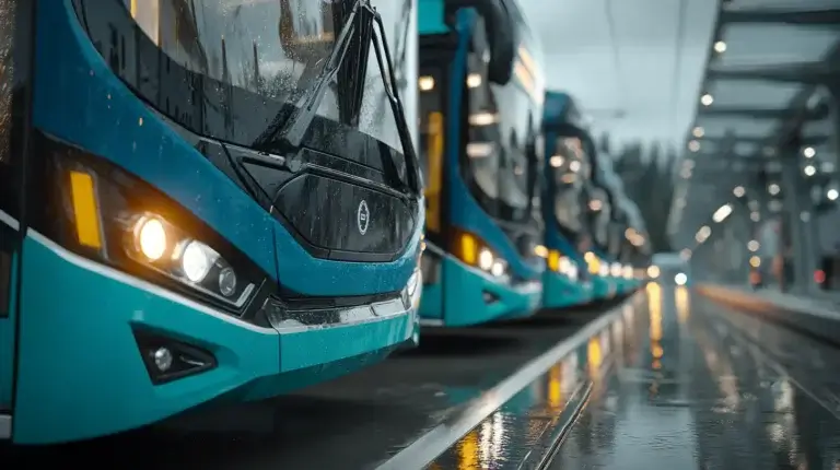 DC charging at bus station